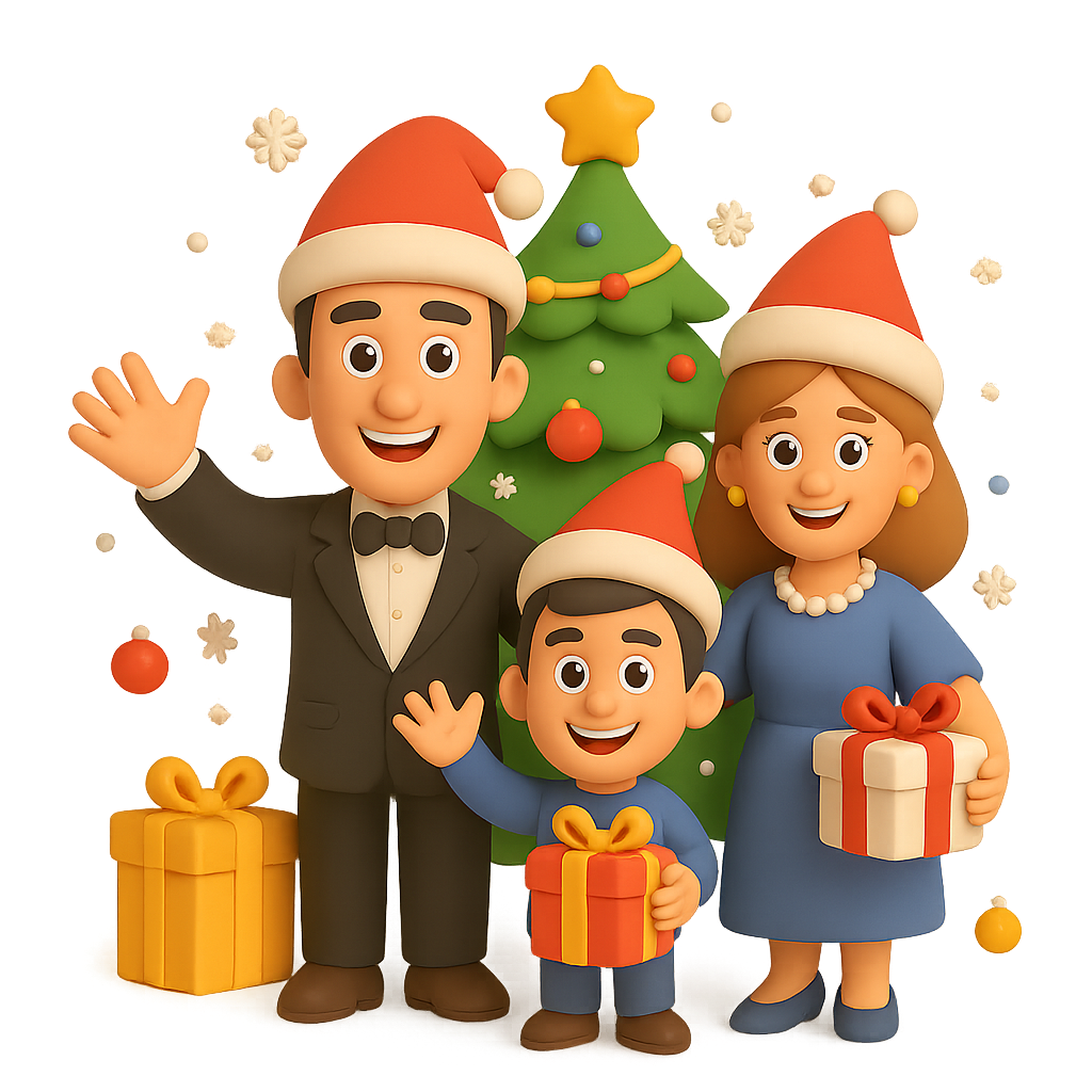 Яркие новогодние видео-поздравления!