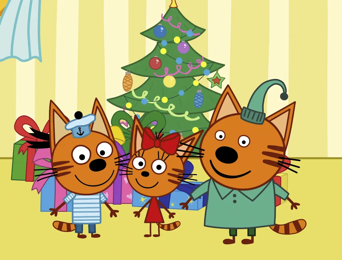 Видео поздравление с новым годом для двух девочек