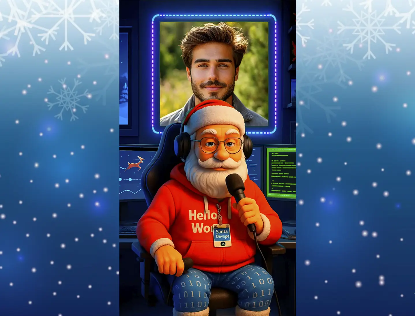 Видео поздравление с новым годом коллеге айтишнику