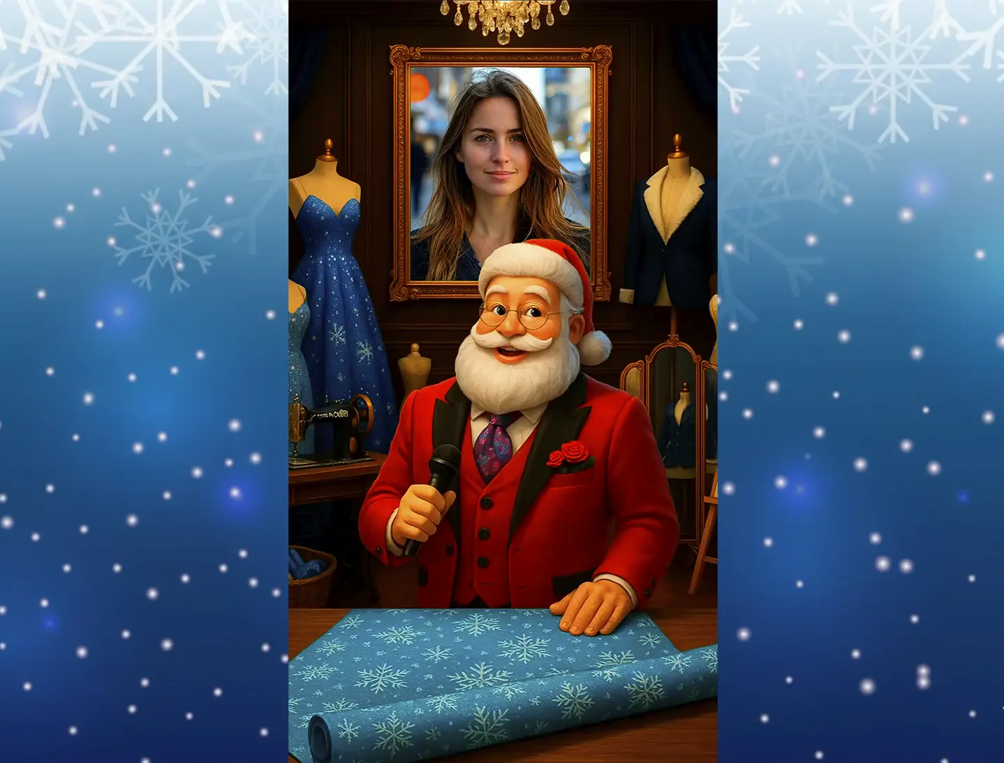 Красивое поздравление с новым годом женщине модное