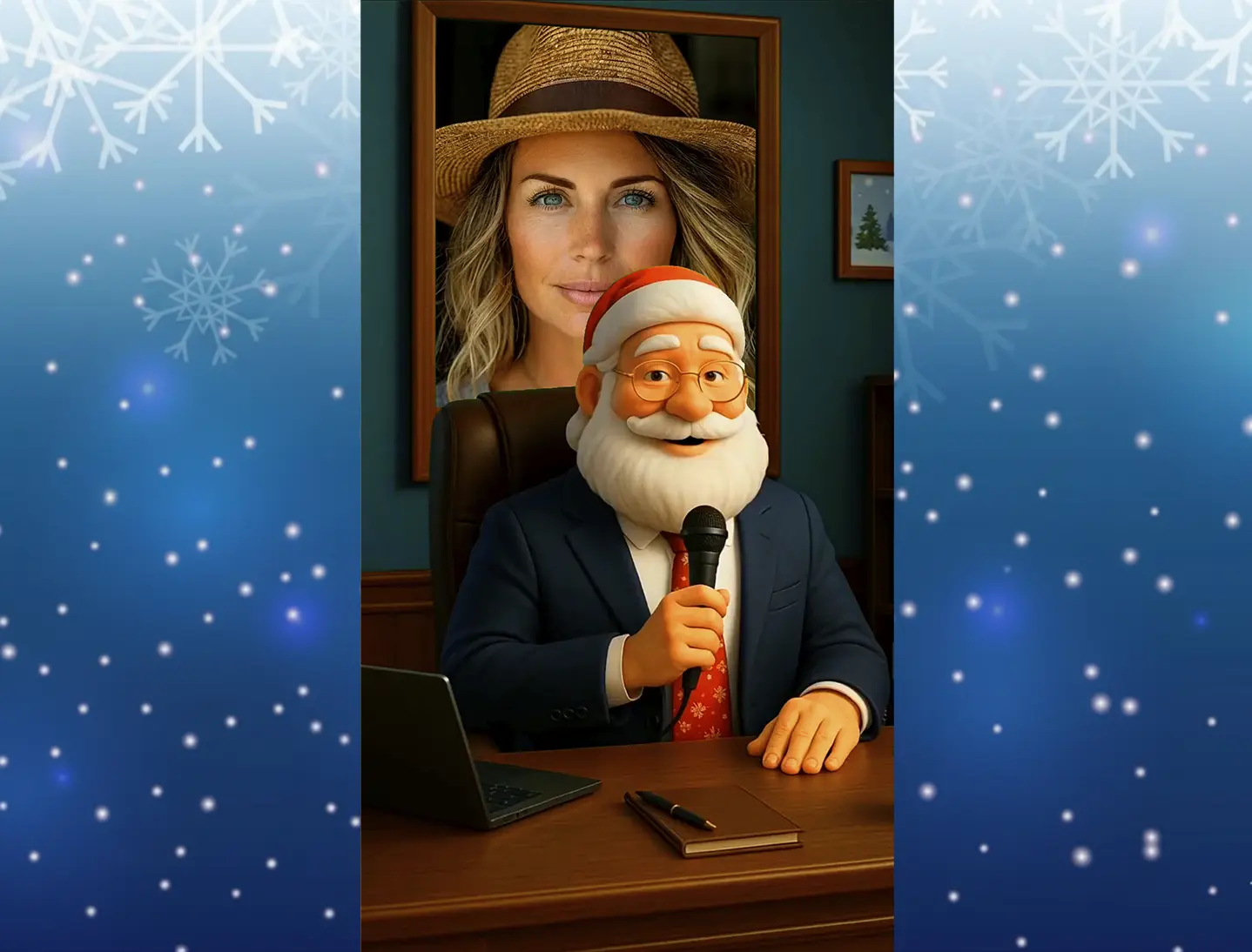 Прикольное поздравление с новым годом женщине деловому партнёру