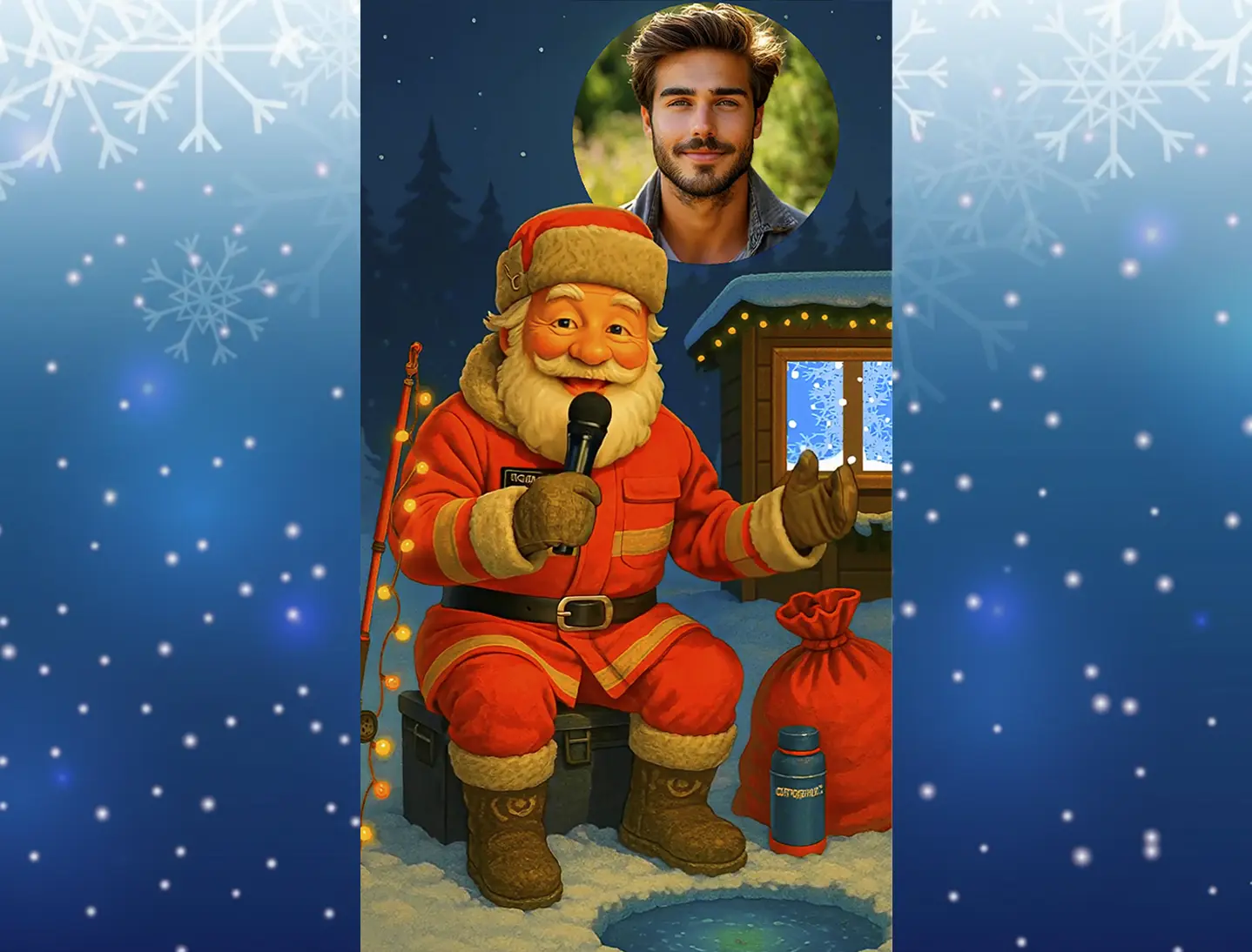 Поздравление с новым годом мужчине рыбаку