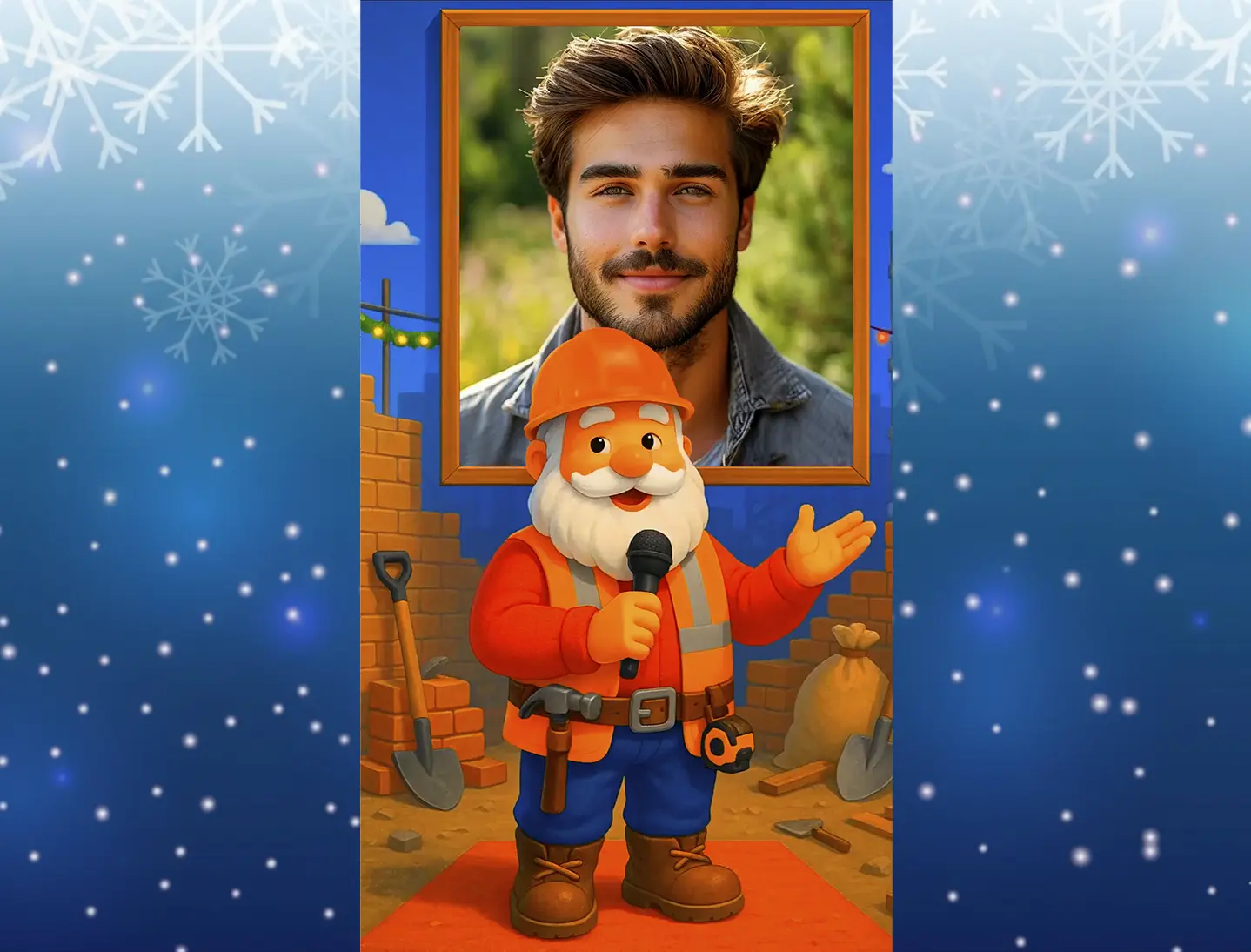 Видео поздравление с новым годом коллеге мужчине строителю