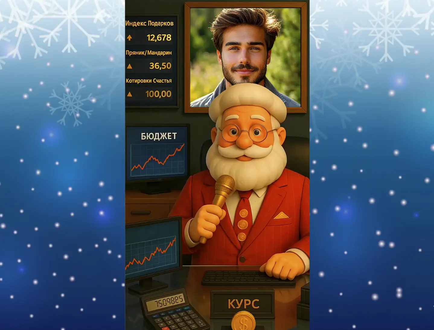 Видео поздравление с новым годом коллеге женщине финансисту