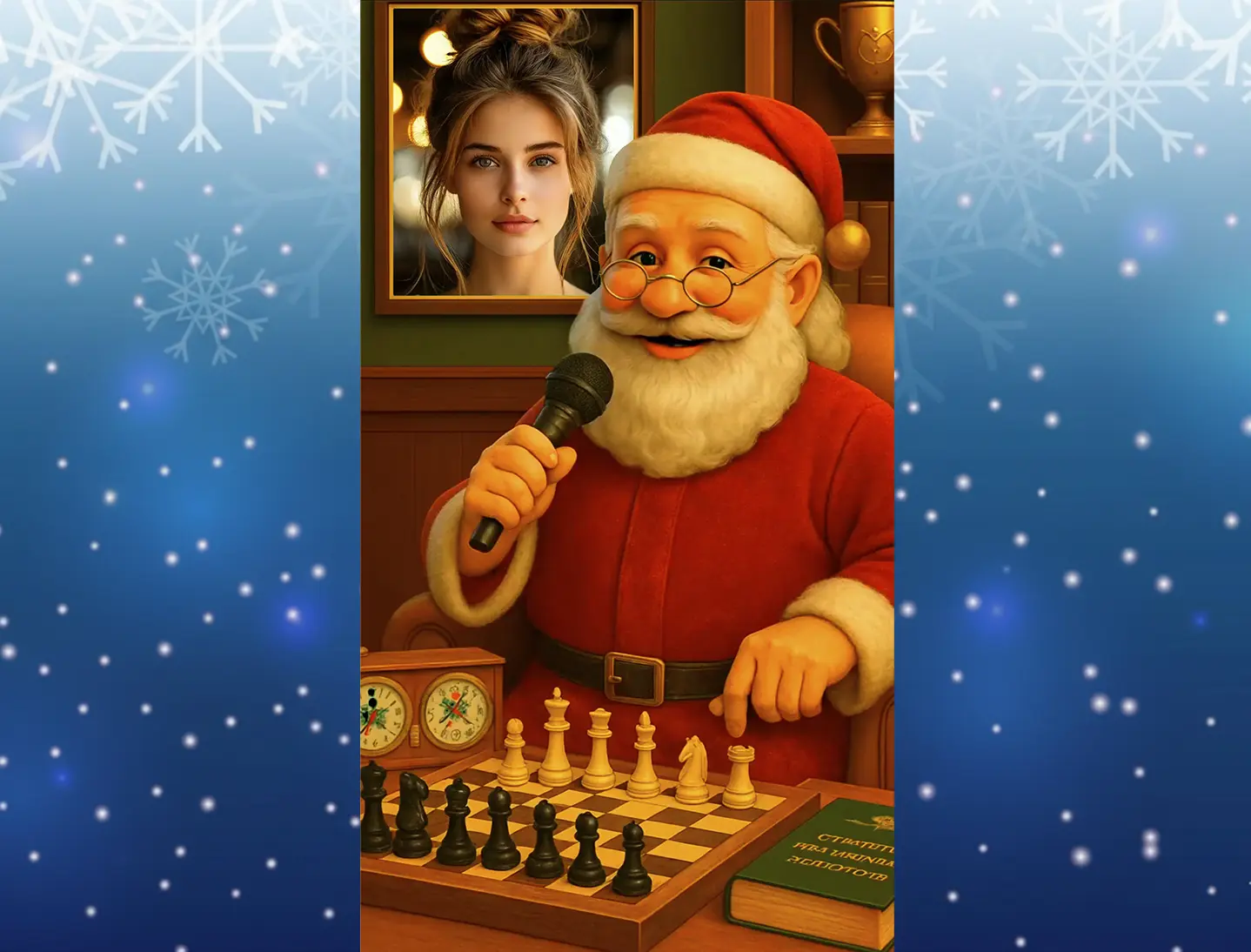 Поздравление с новым годом женщине шахматистке