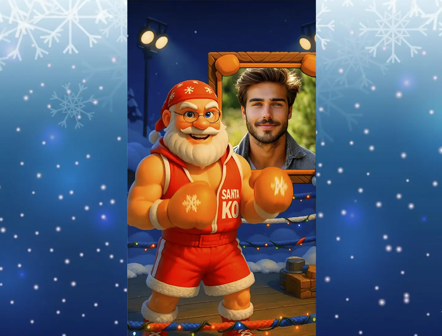 Поздравление с новым годом мужчине боксеру