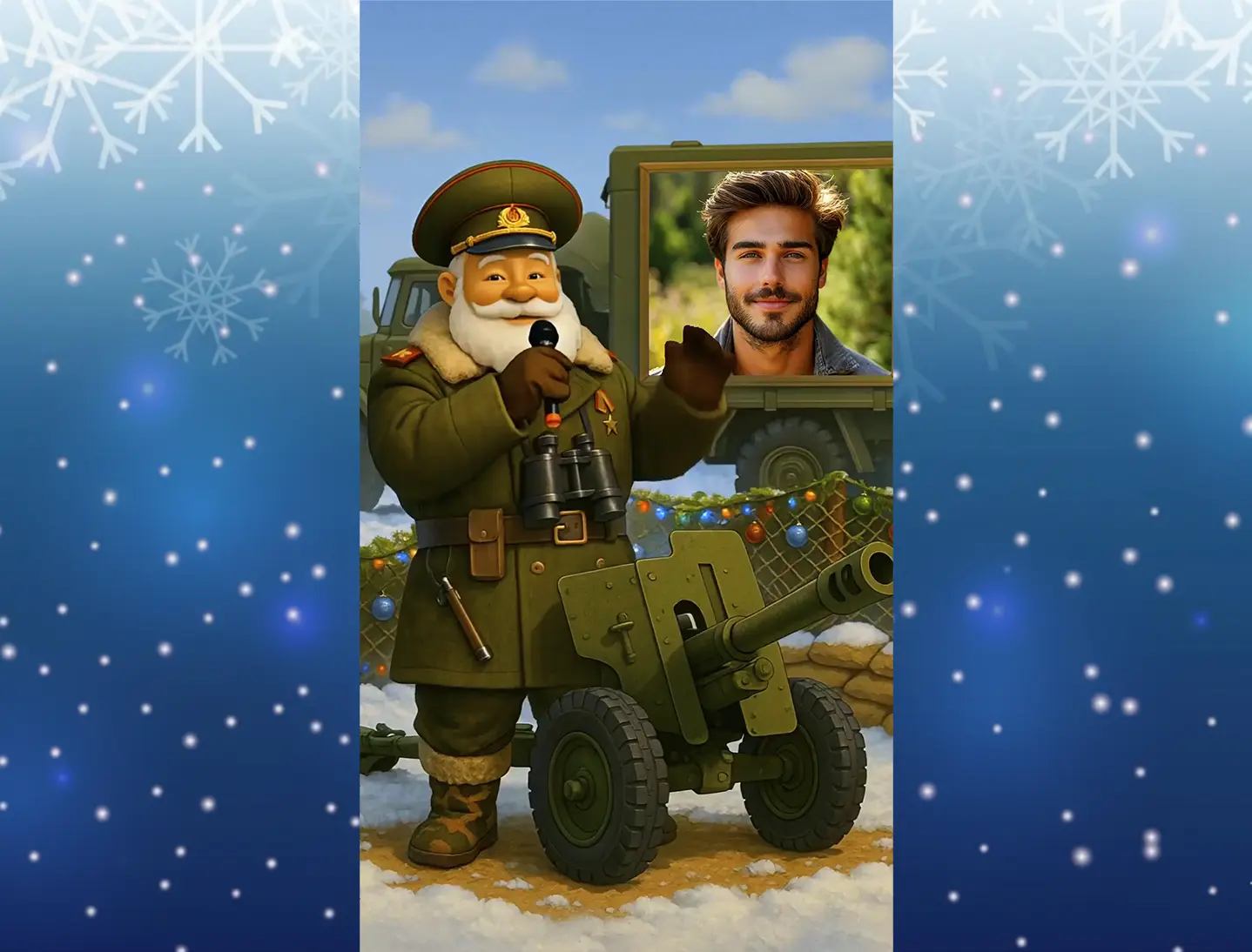 Поздравление с новым годом мужчине военному артиллеристу