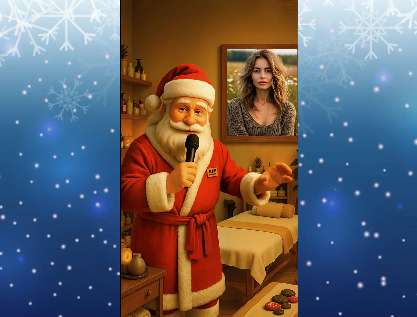 Видео поздравление с новым годом коллеге женщине массажистке