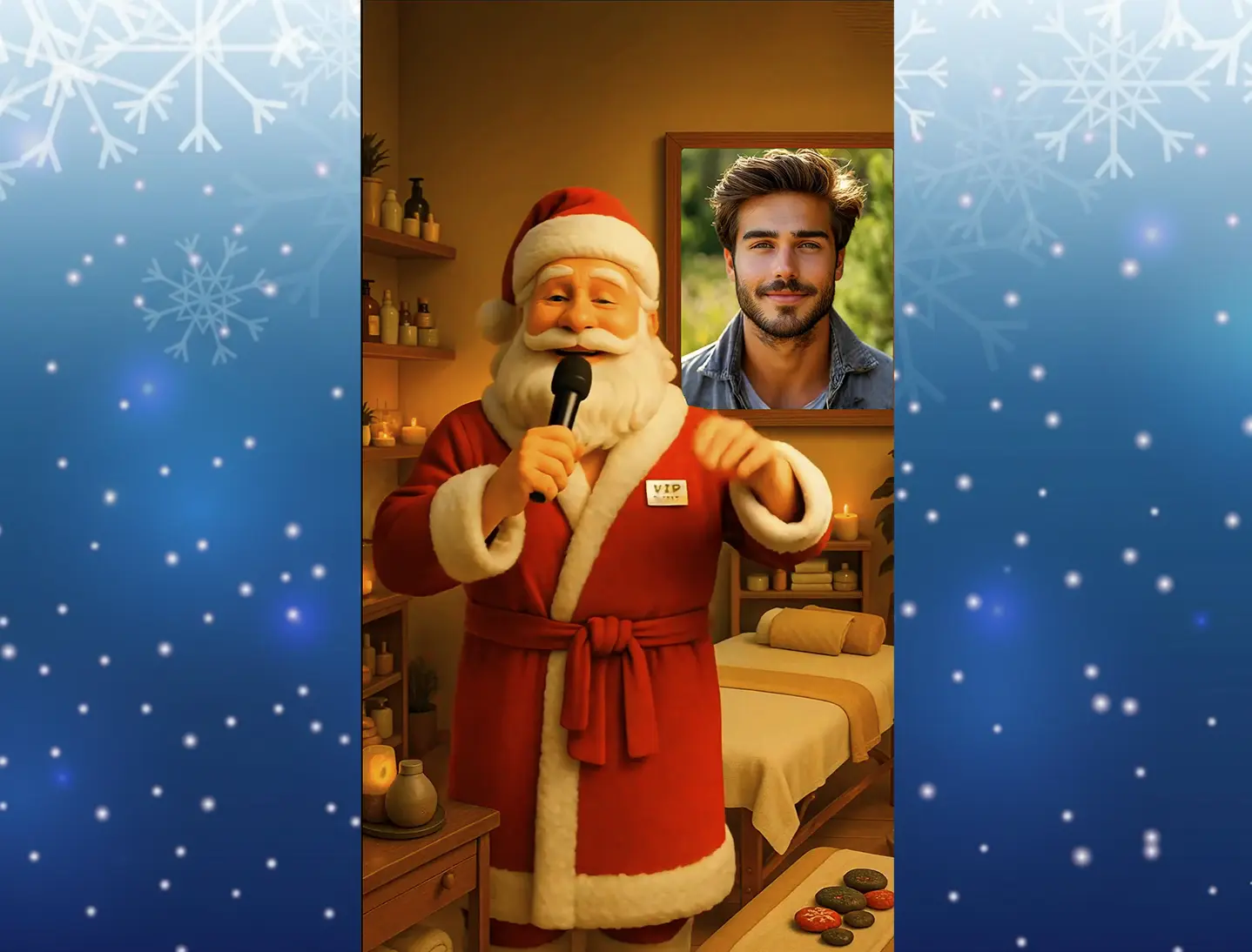 Видео поздравление с новым годом коллеге мужчине массажисту