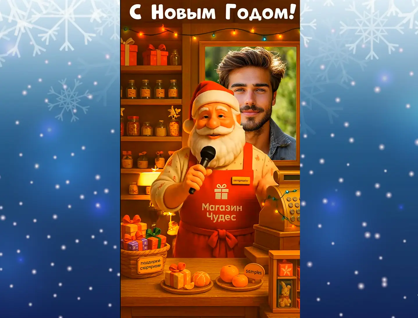 Видео поздравление с новым годом коллеге мужчине продавцу