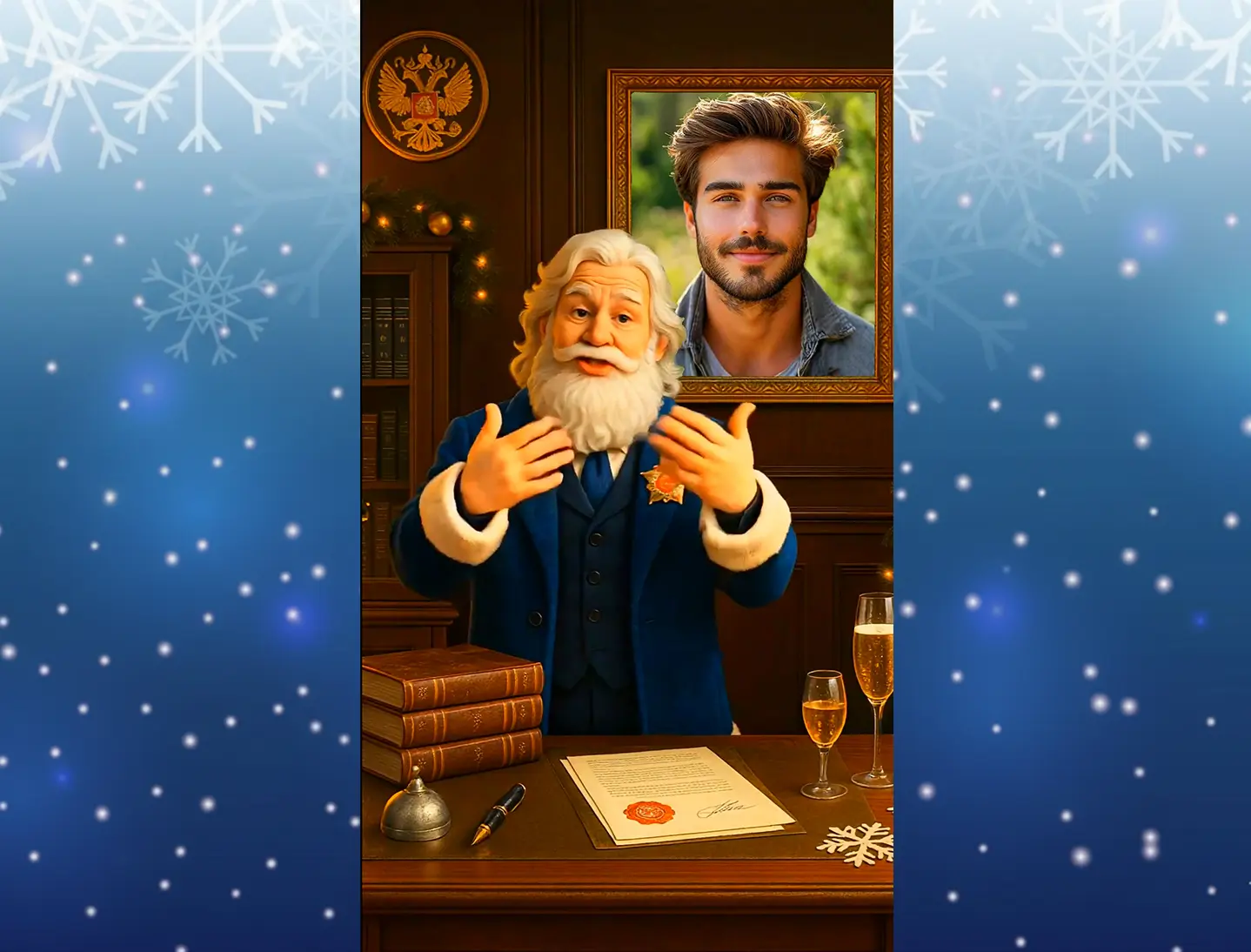 Видео поздравление с новым годом коллеге мужчине прокуроу