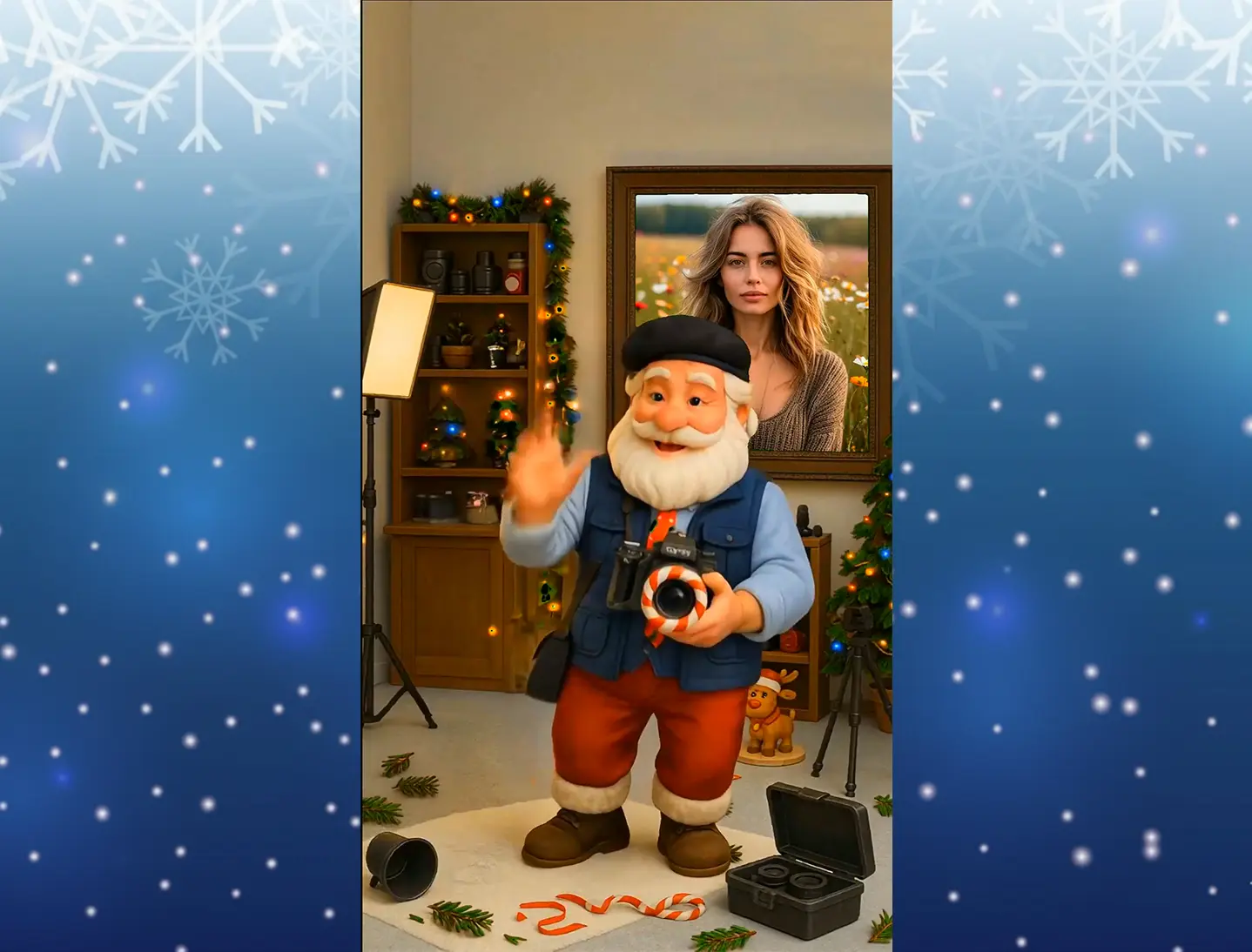 Видео поздравление с новым годом коллеге женщине фотографу