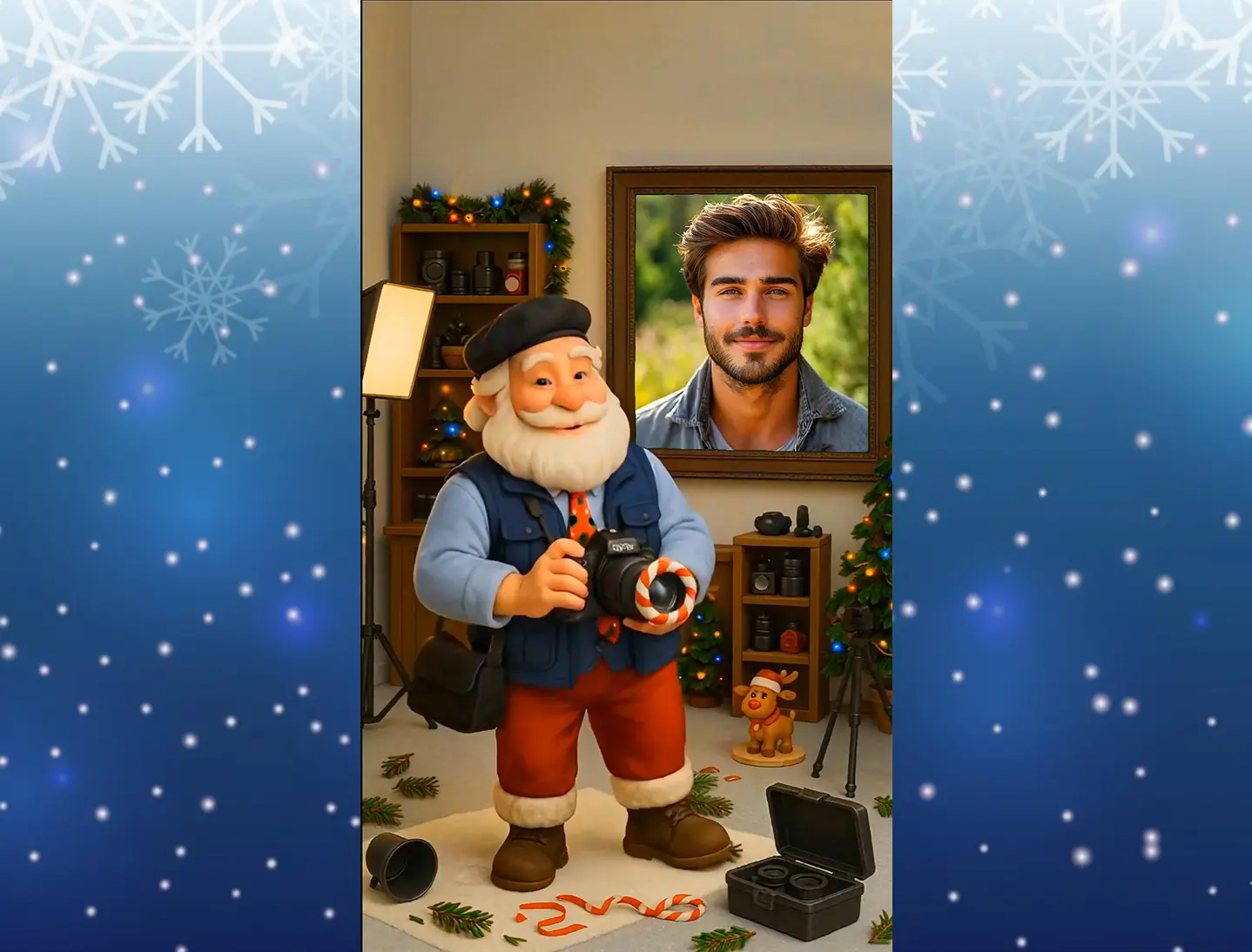 Видео поздравление с новым годом коллеге мужчине фотографу